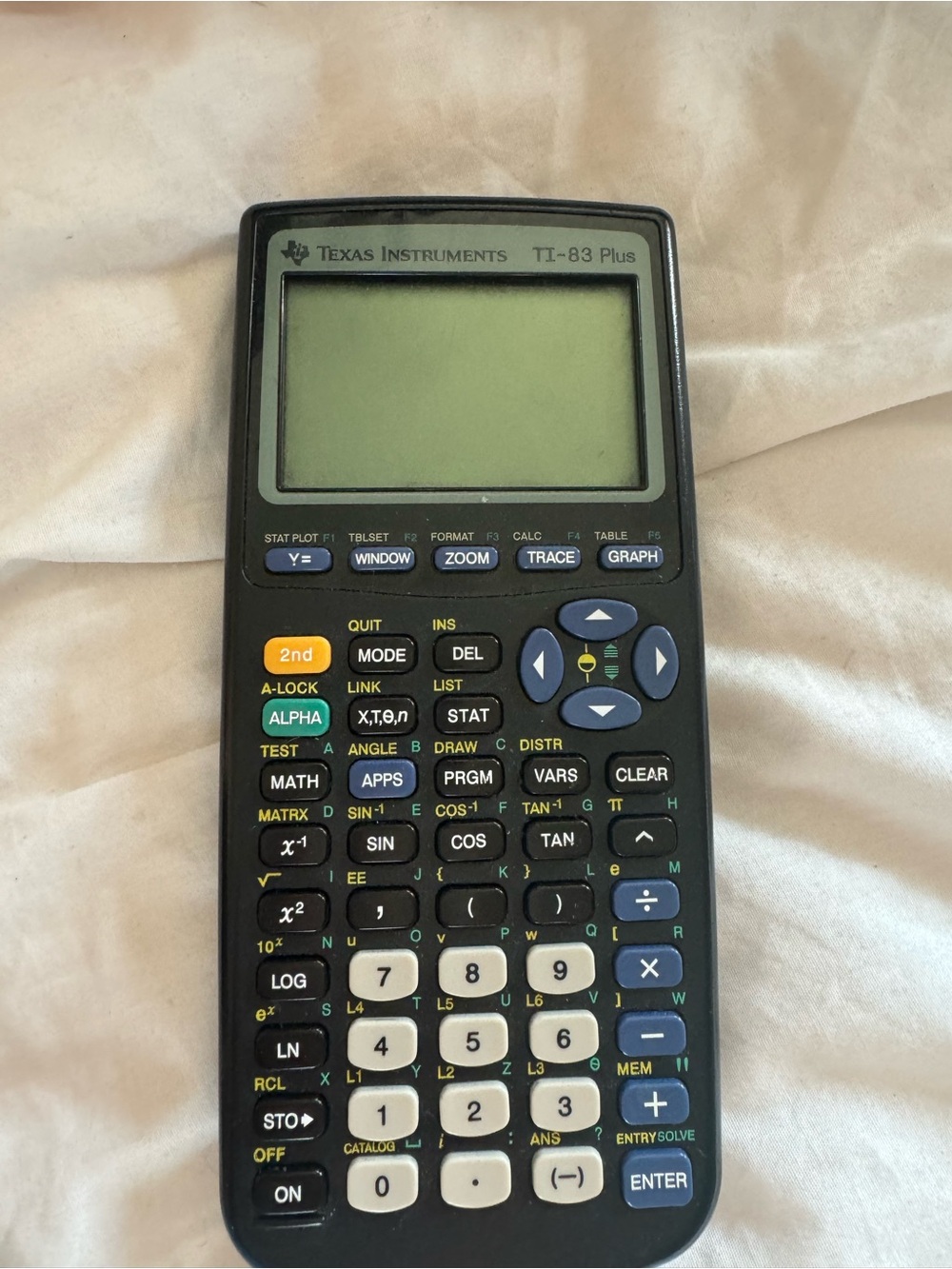 Texas Instruments TI-83 Plus Graphing Calculator for parts